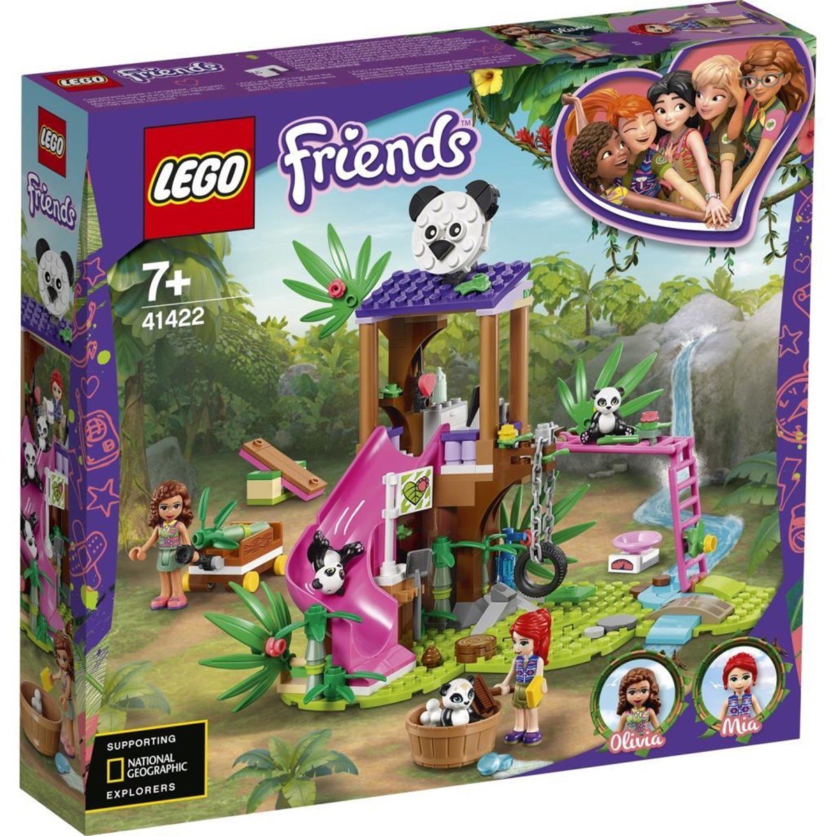 Lego Friends Panda Orman Ağaç Evi 41422 | Toysall