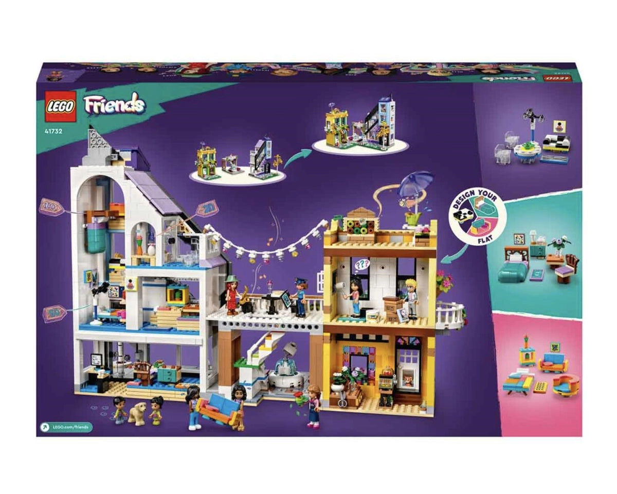 Lego Friends Şehir Merkezi Çiçek ve Tasarım Dükkanları 41732 | Toysall