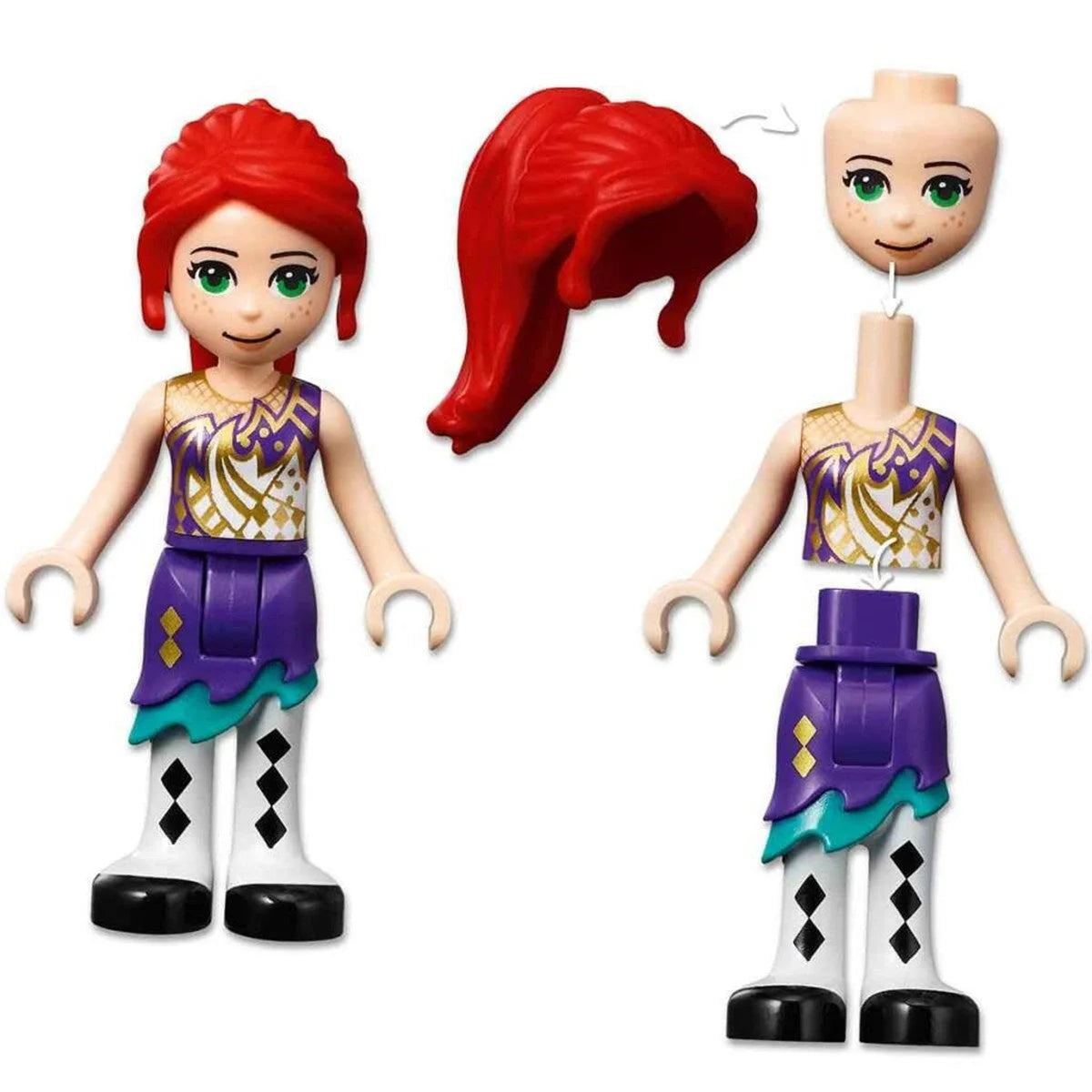 Lego Friends Sihirli Dönme Dolap ve Kaydırak 41689 | Toysall