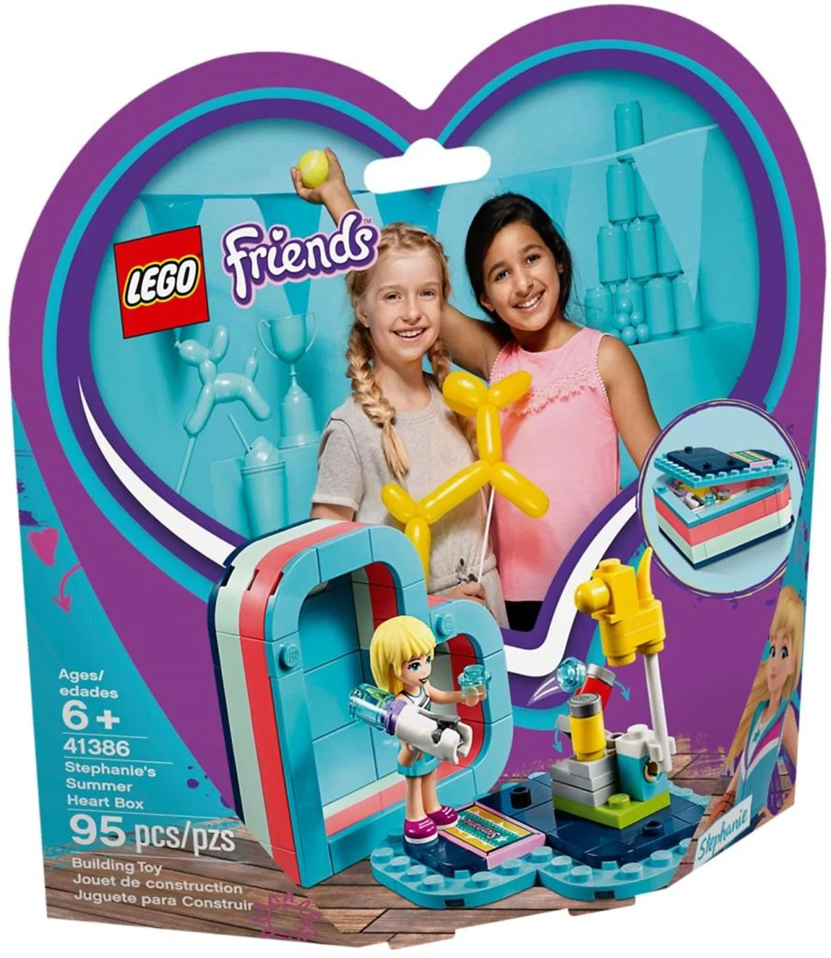 Lego Friends Stephanie'nin Yaz Kalp Kutusu 41386 | Toysall