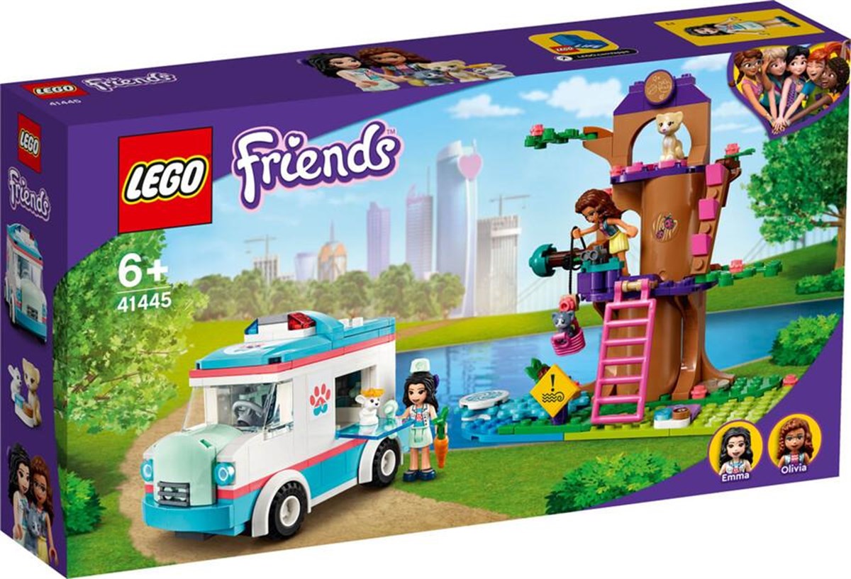 Lego Friends Veteriner Kliniği Ambulansı 41445 | Toysall