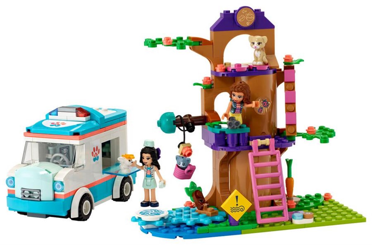 Lego Friends Veteriner Kliniği Ambulansı 41445 | Toysall