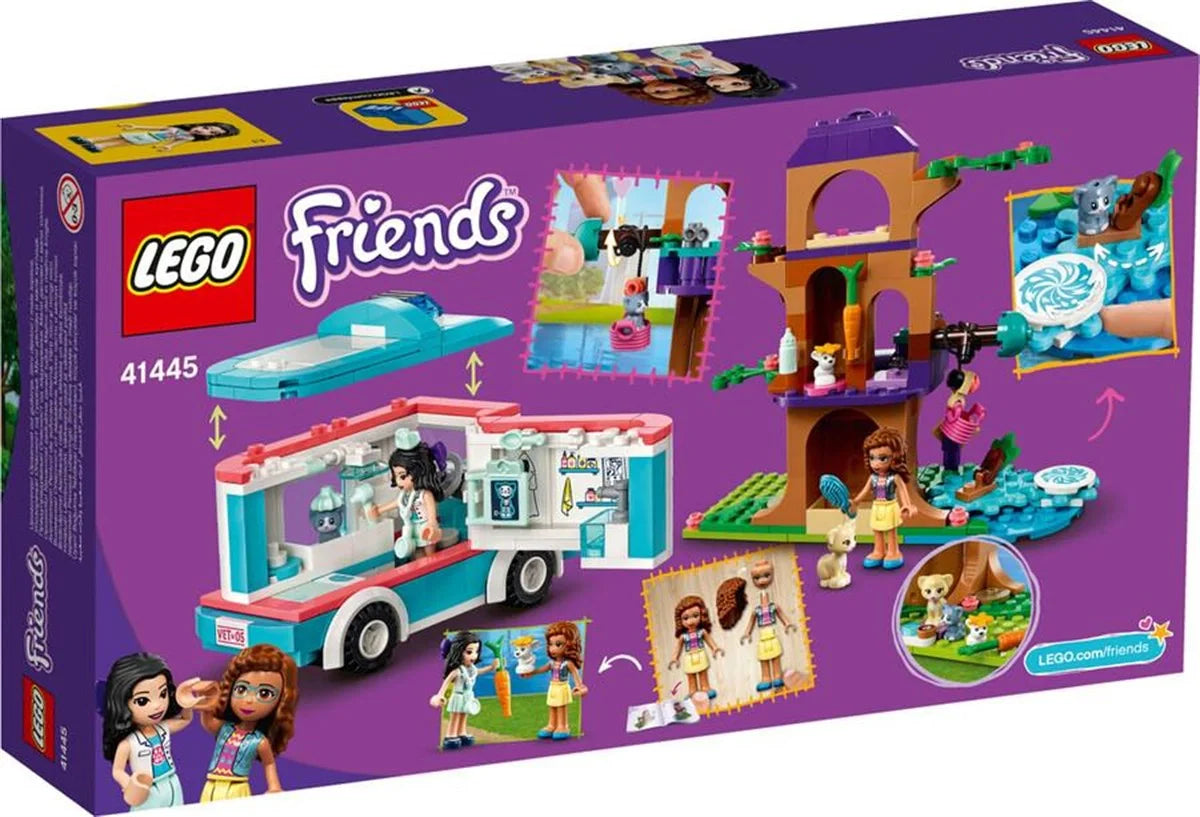 Lego Friends Veteriner Kliniği Ambulansı 41445 | Toysall