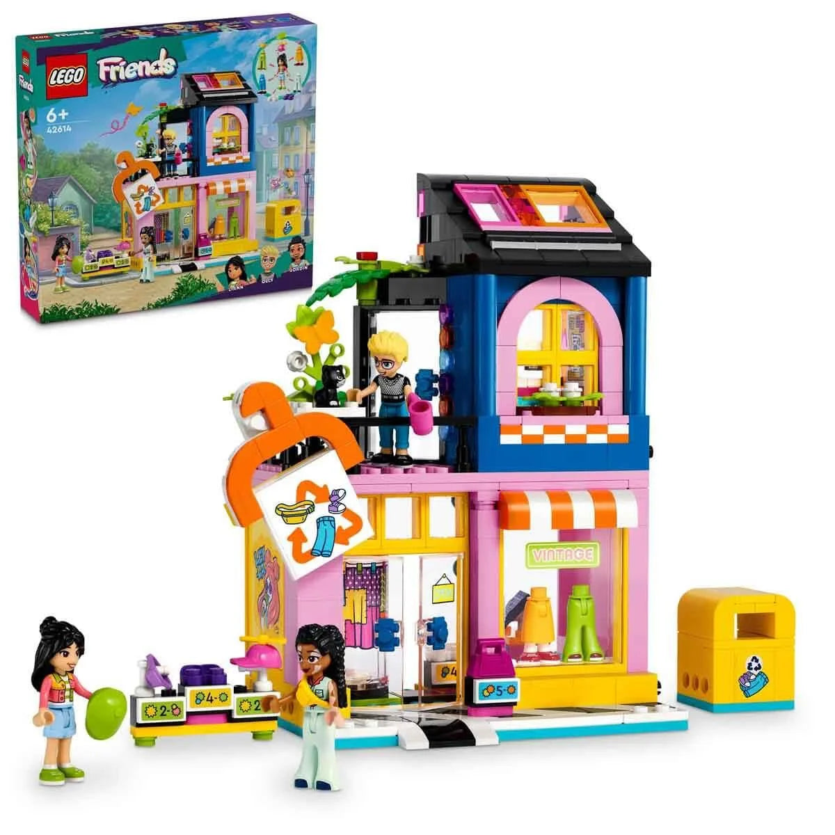 Lego Friends Vintage Giyim Mağazası 42614 | Toysall