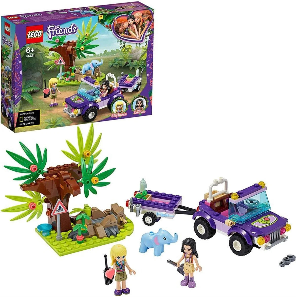 Lego Friends Yavru Fil Kurtarma Operasyonu 41421 | Toysall