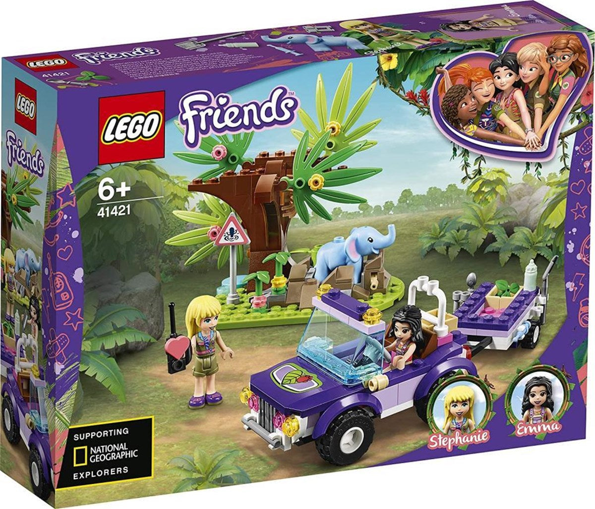 Lego Friends Yavru Fil Kurtarma Operasyonu 41421 | Toysall