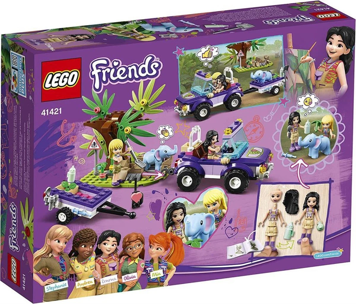 Lego Friends Yavru Fil Kurtarma Operasyonu 41421 | Toysall