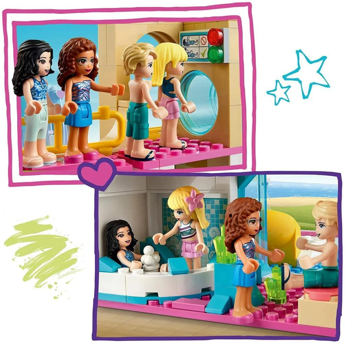 Lego Friends Yaz Eğlencesi Su Parkı 41430 | Toysall