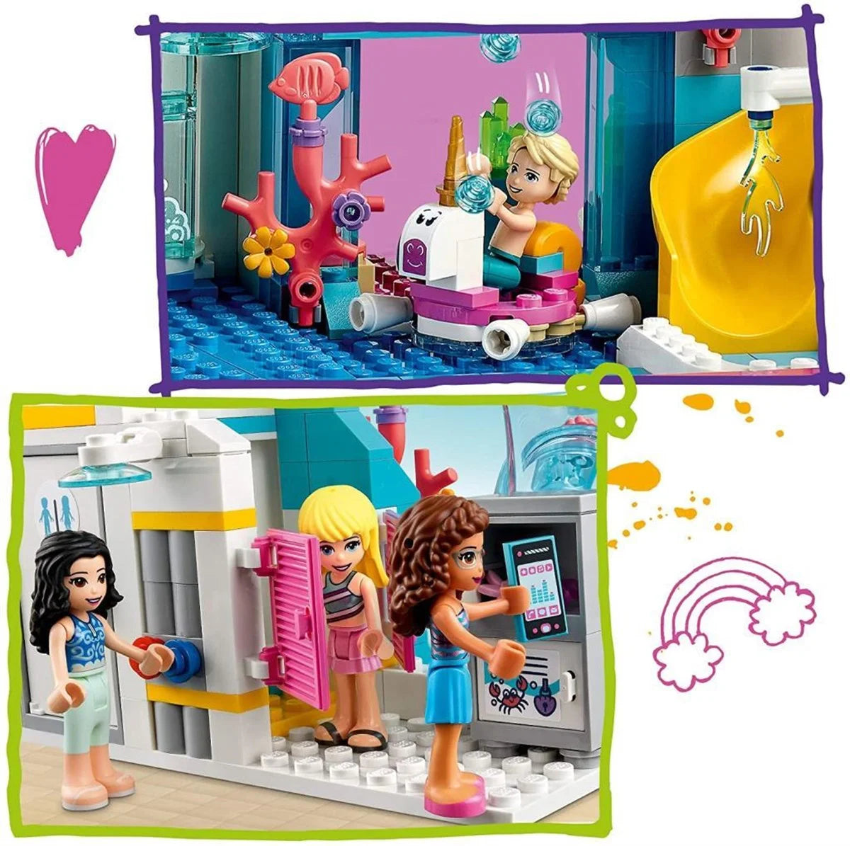 Lego Friends Yaz Eğlencesi Su Parkı 41430 | Toysall