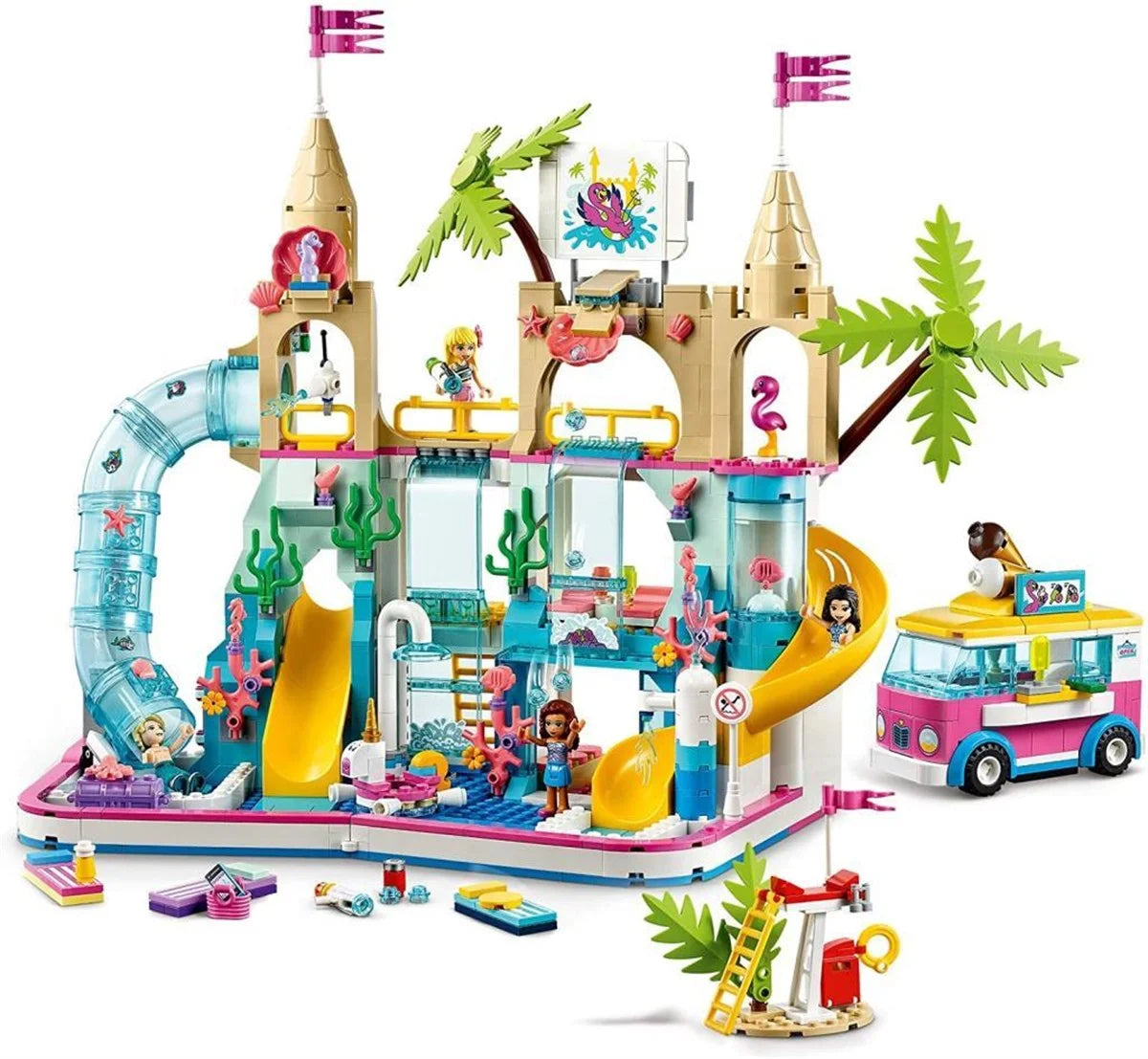 Lego Friends Yaz Eğlencesi Su Parkı 41430 | Toysall