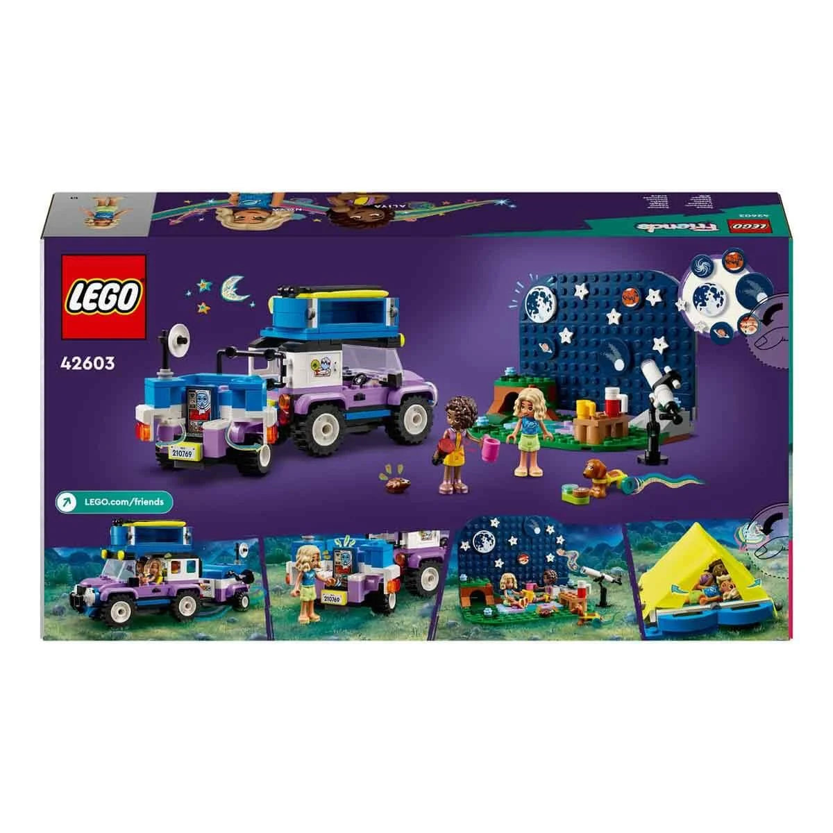 Lego Friends Yıldız Gözlemleme Kamp Aracı 42603 | Toysall