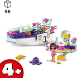 Lego Gabby's Dollhouse Gabby ve Süslü Kedinin Gemisi ve Spa 10786