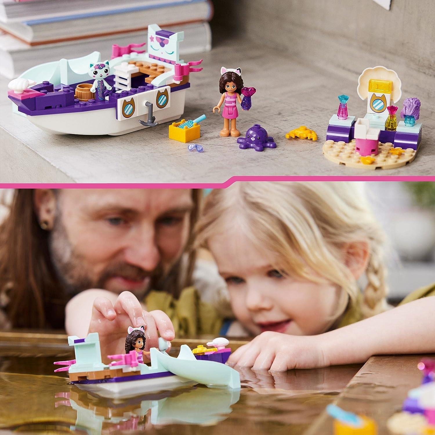 Lego Gabby's Dollhouse Gabby ve Süslü Kedinin Gemisi ve Spa 10786 | Toysall