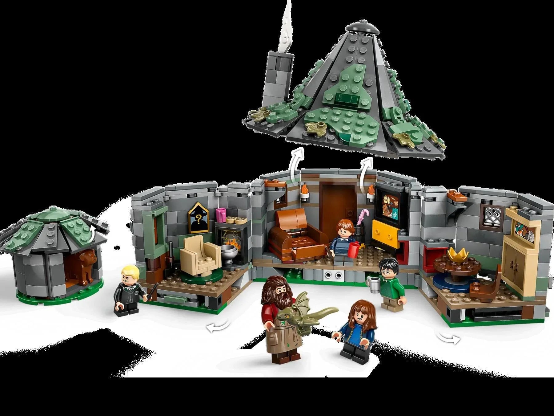 Lego Harry Potter Hagrid’in Kulübesi: Beklenmedik Bir Ziyaret 76428 | Toysall