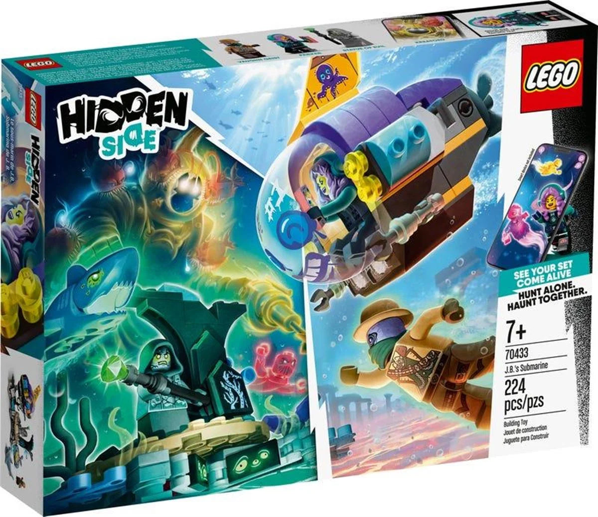 Lego Hidden Side J.B.'nin Denizaltısı 70433 | Toysall