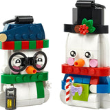 Lego Icons Kardan Adam Süsleri 40812