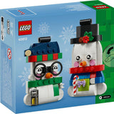 Lego Icons Kardan Adam Süsleri 40812