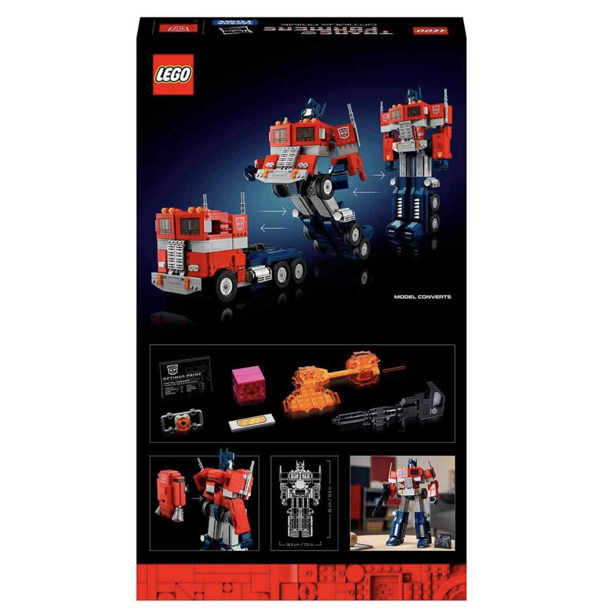 Lego Icons Optimus Prime 10302 | Toysall