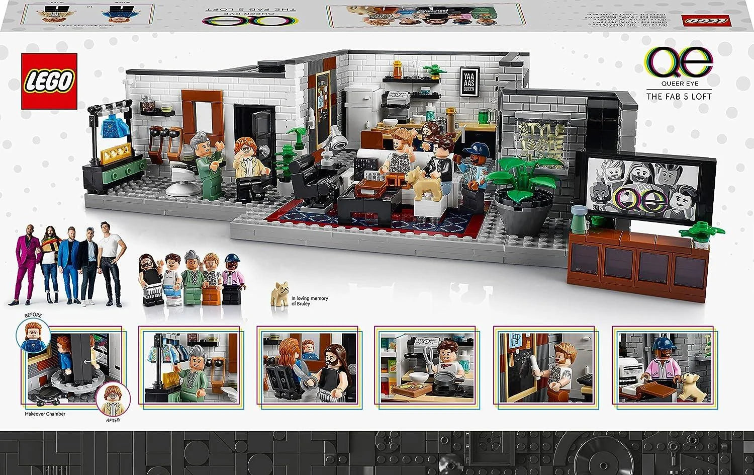 Lego Icons Queer Eye Fab 5 Çatı Katı 10291 | Toysall