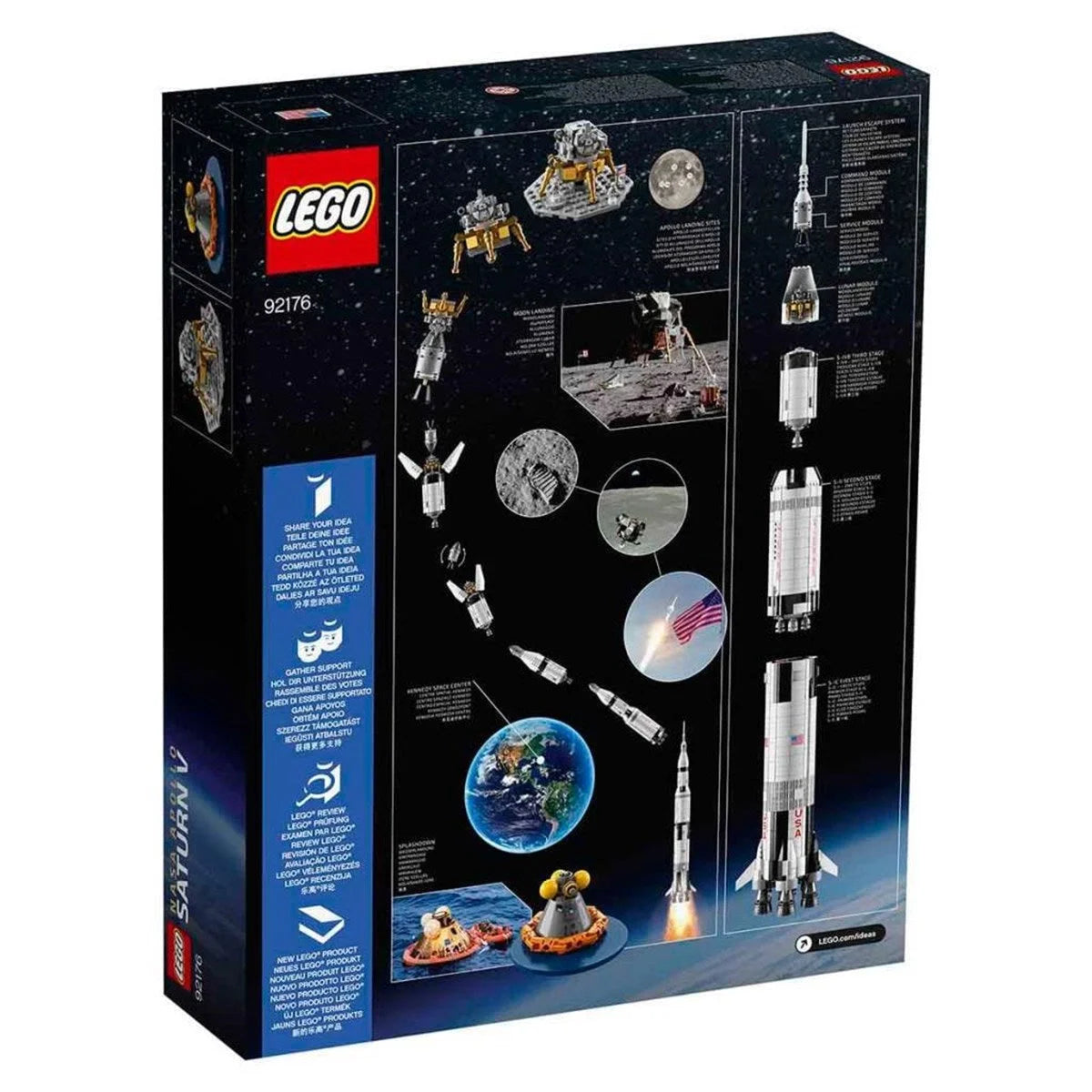 Lego Ideas Nasa Apollo Saturn 92176 | Toysall