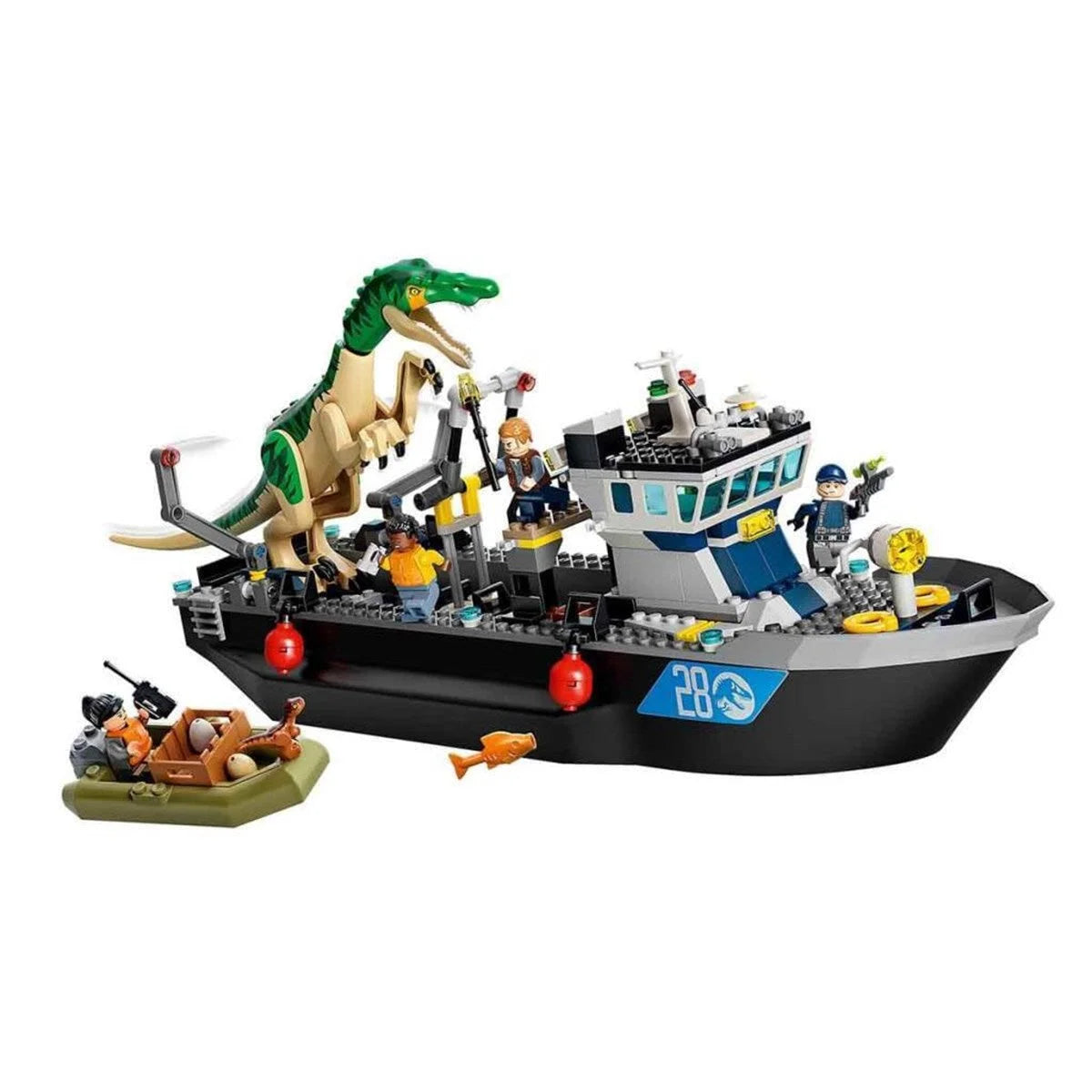 Lego Jurassic World Baryonyx Dinozor Teknesinden Kaçış 76942 | Toysall