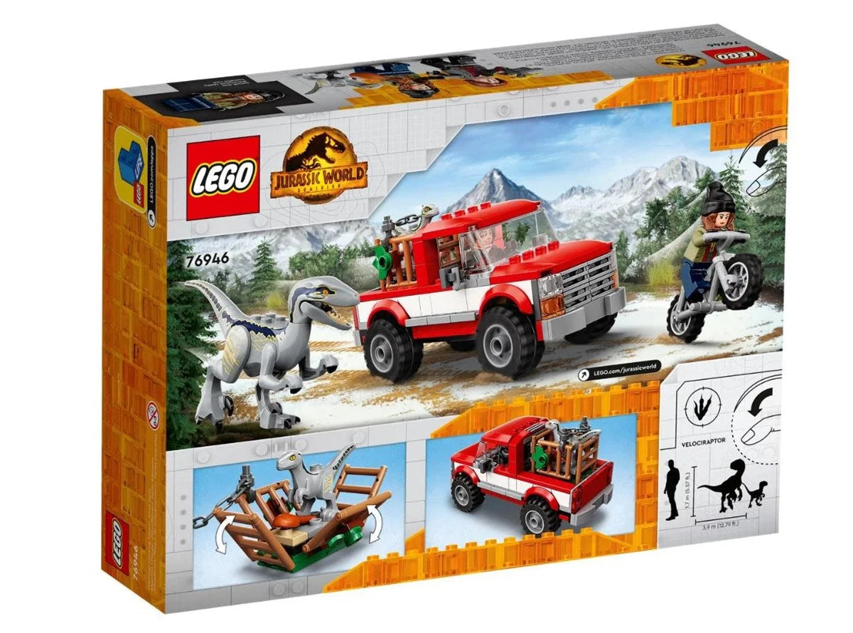 Lego Jurassic World Blue ve Beta Velociraptor Yakalama 76946 | Toysall