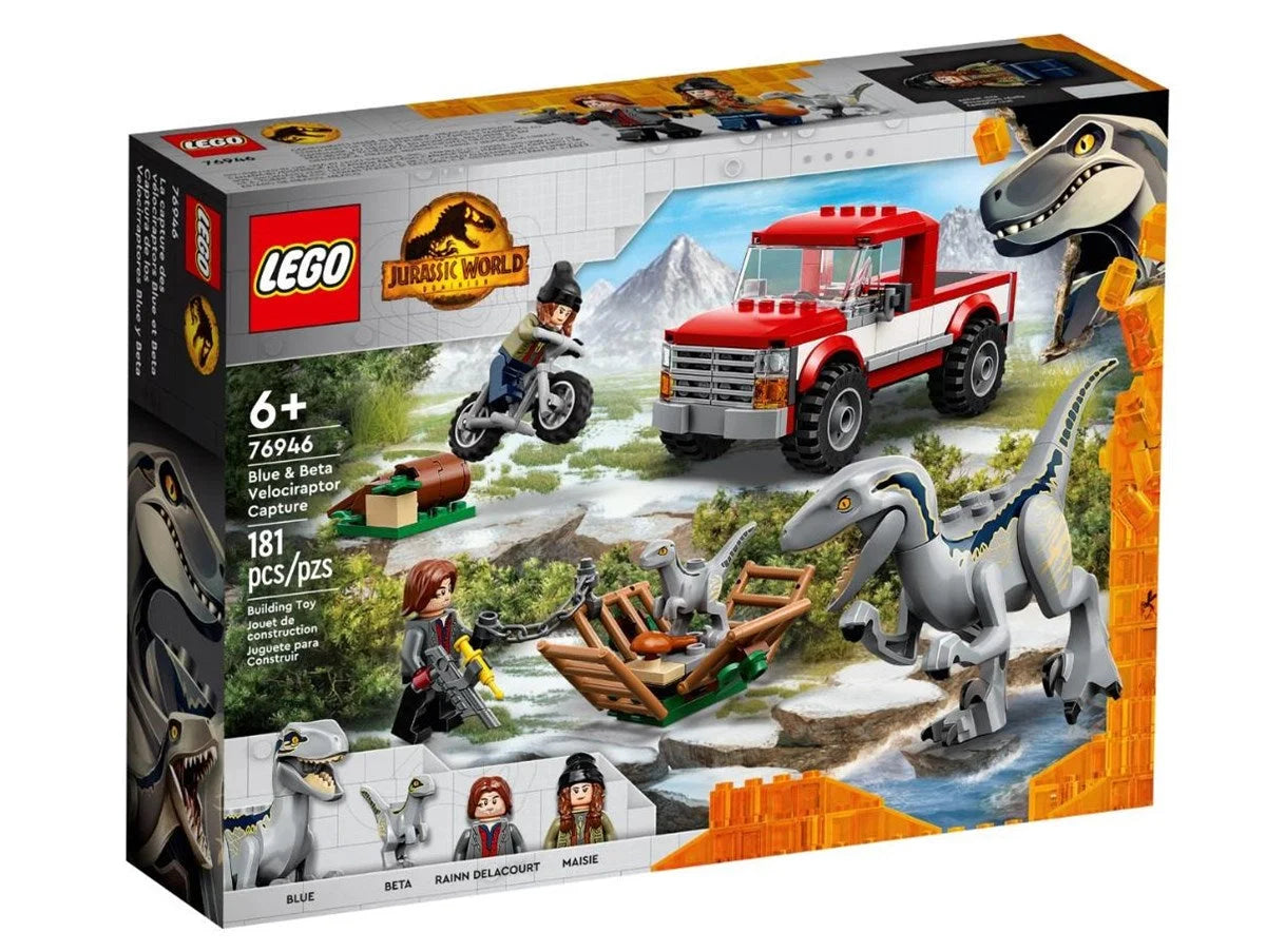 Lego Jurassic World Blue ve Beta Velociraptor Yakalama 76946 | Toysall