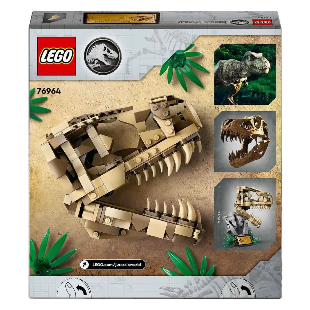 Lego Jurassic World Dinozor Fosilleri: T. Rex Kafatası 76964 | Toysall