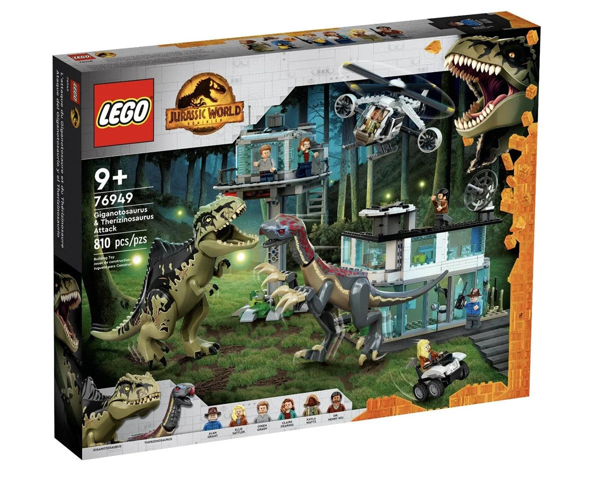 Lego Jurassic World Giganotosaurus ve Therizinosaurus Saldırısı 76949 | Toysall