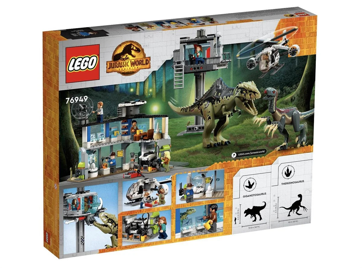 Lego Jurassic World Giganotosaurus ve Therizinosaurus Saldırısı 76949 | Toysall