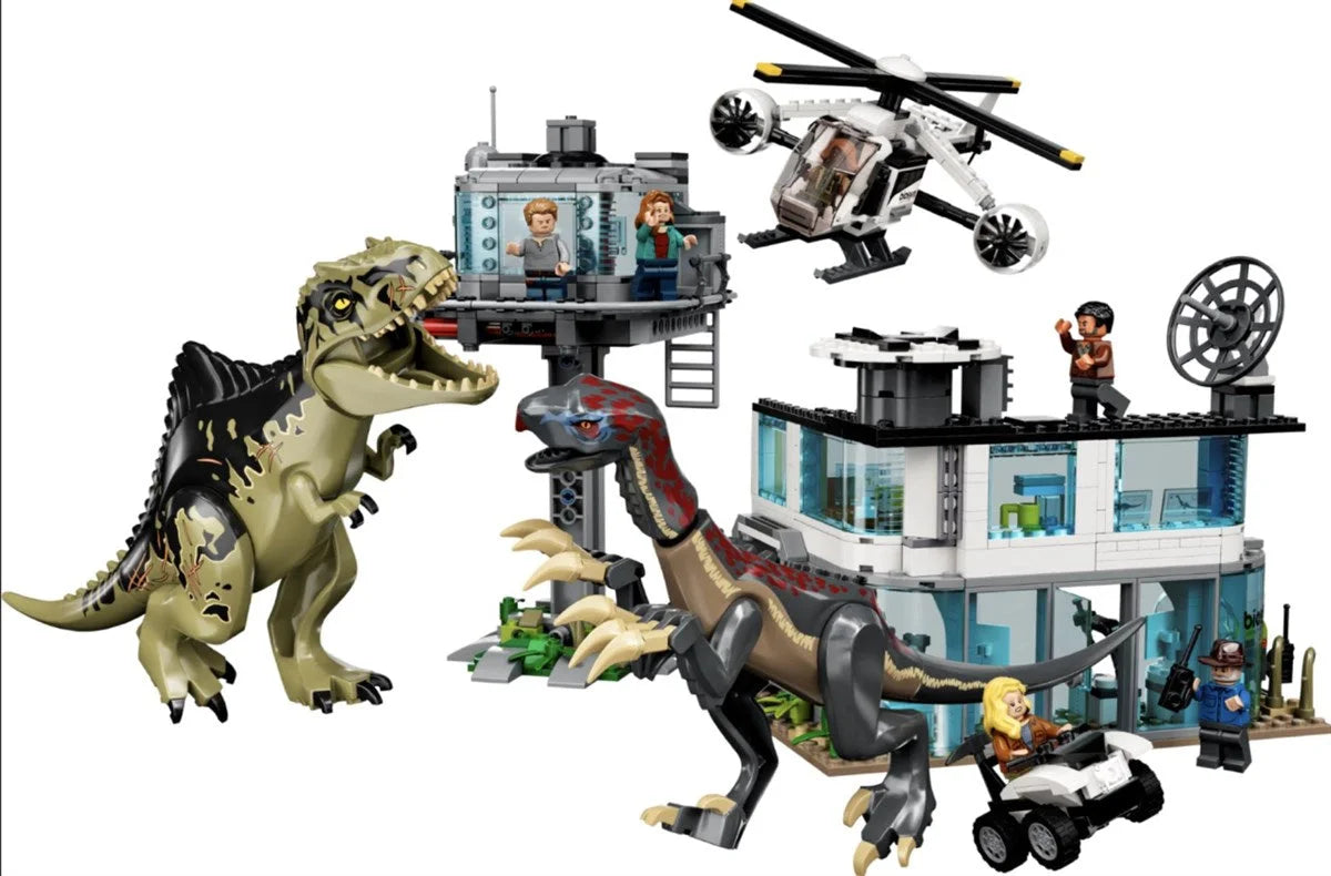 Lego Jurassic World Giganotosaurus ve Therizinosaurus Saldırısı 76949 | Toysall