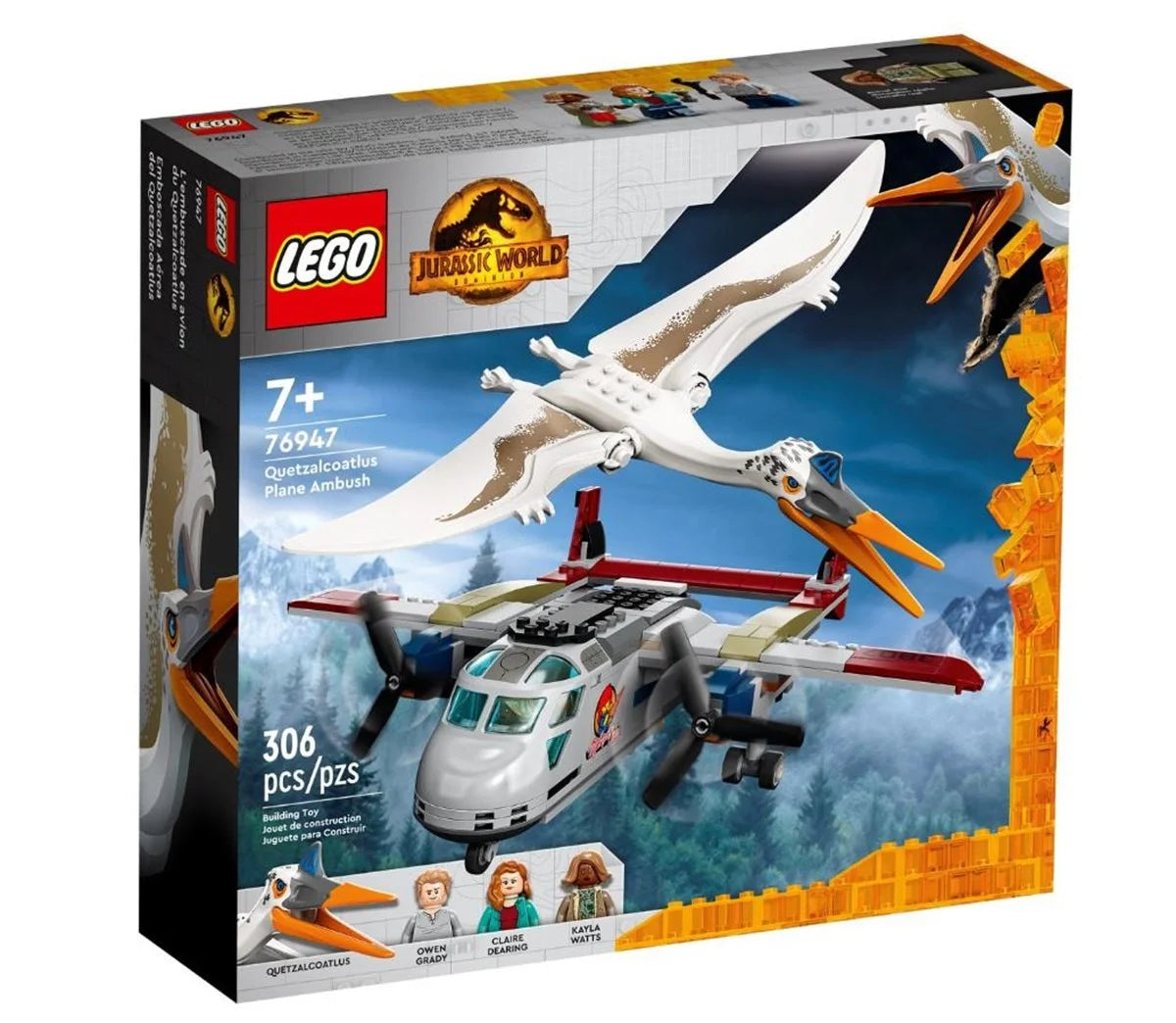 Lego Jurassic World Quetzalcoatlus Uçak Pususu 76947 | Toysall