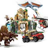 Lego Jurassic World Spinosaurus ve Quetzalcoatlus Hava Görevi 76976