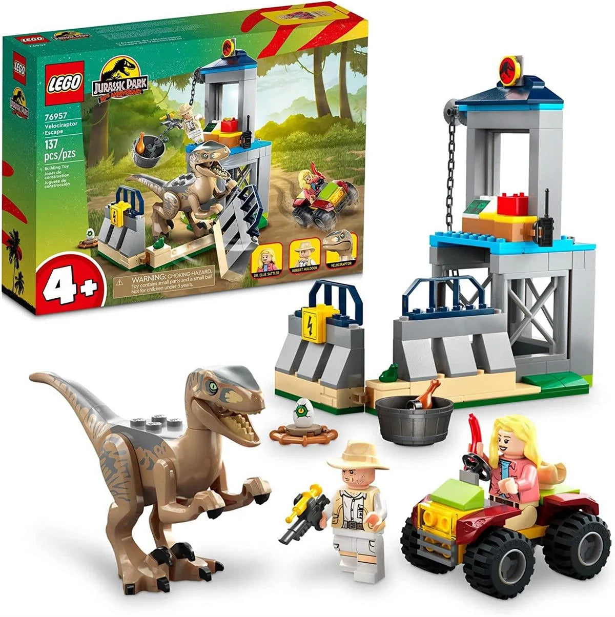 Lego Jurassic World Velociraptor Kaçışı 76957 | Toysall