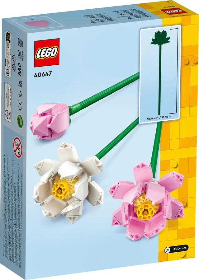 Lego Icons Lotus Çİçekleri 40647 | Toysall