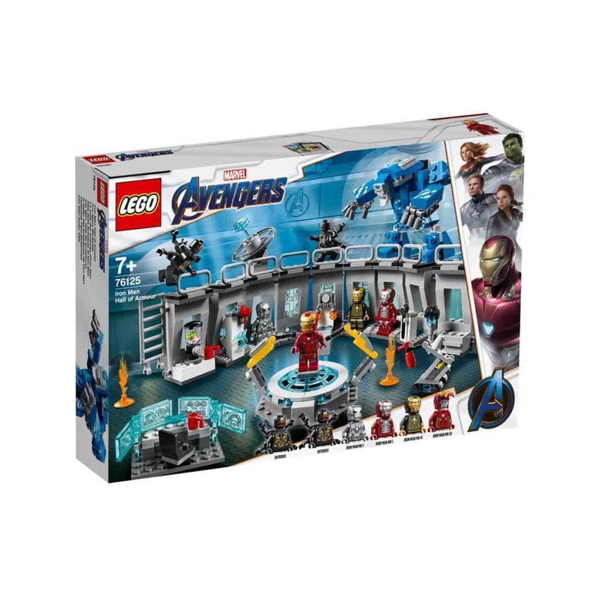 Lego Marvel Avengers Iron Man Zırh Salonu 76125 | Toysall