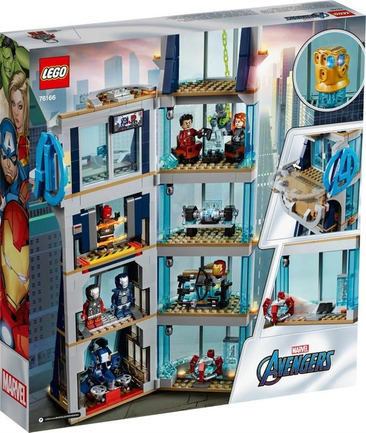 Lego Marvel Avengers Movie 4 Avengers Kulesi Savaşı 76166 | Toysall