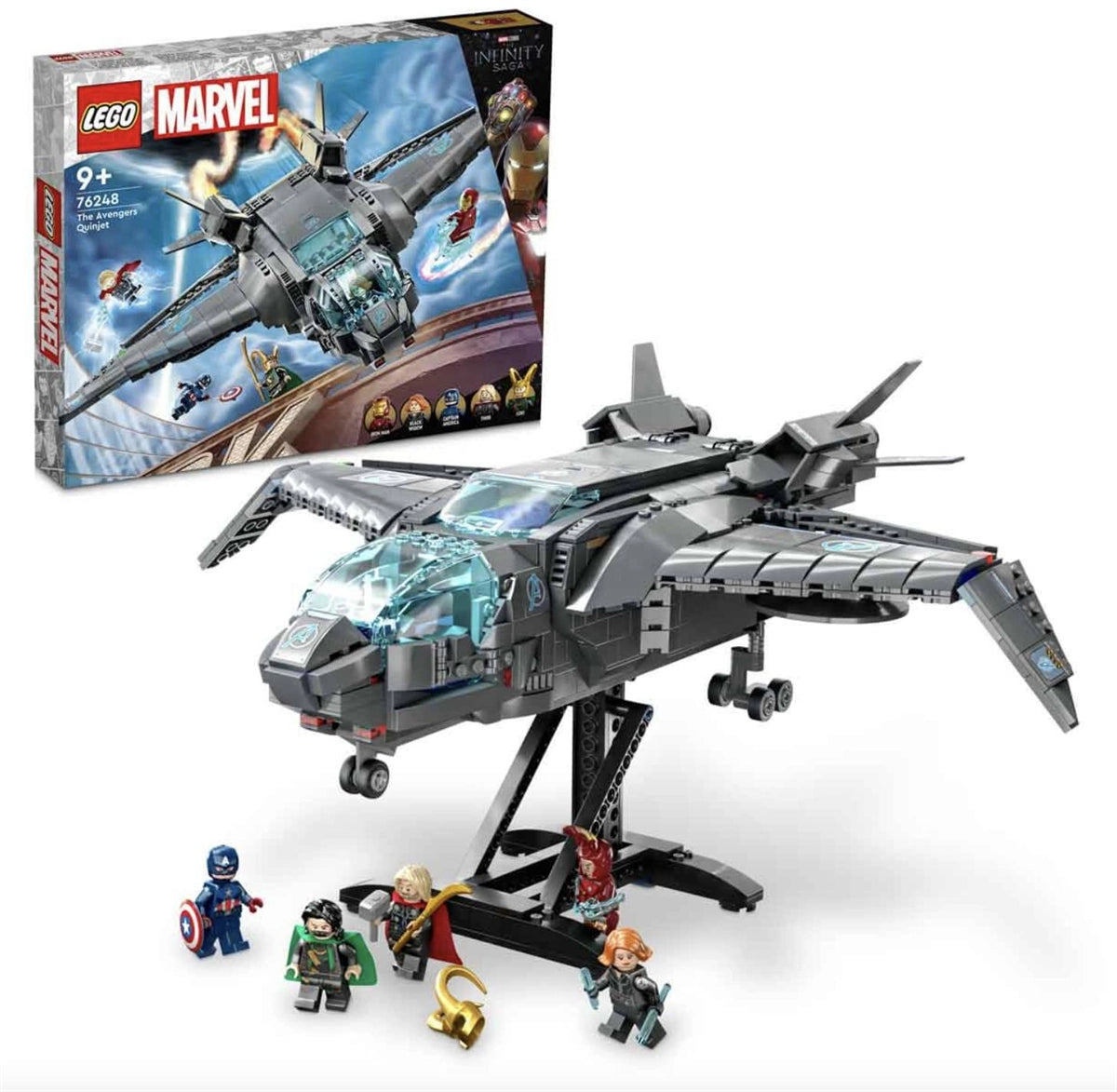 Lego Marvel Avengers Quinjeti 76248 | Toysall