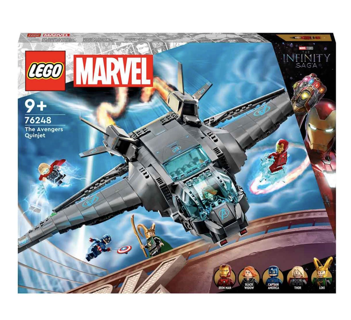 Lego Marvel Avengers Quinjeti 76248 | Toysall