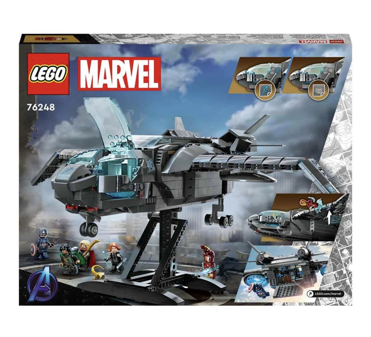 Lego Marvel Avengers Quinjeti 76248 | Toysall