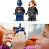 Lego Marvel Black Widow ve Kaptan Amerika Motosikletleri 76260 | Toysall