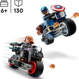 Lego Marvel Black Widow ve Kaptan Amerika Motosikletleri 76260