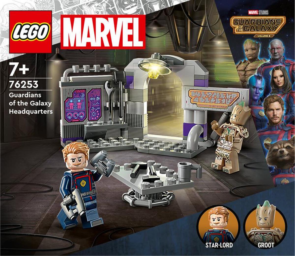 Lego Marvel Galaksinin Koruyucuları Karargahı 76253 | Toysall