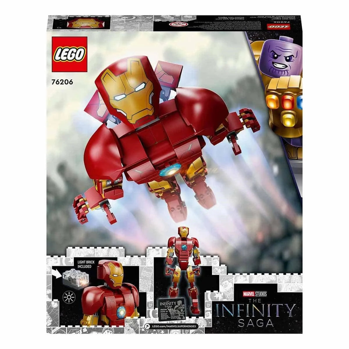 Lego Marvel Iron Man Figürü 76206 | Toysall