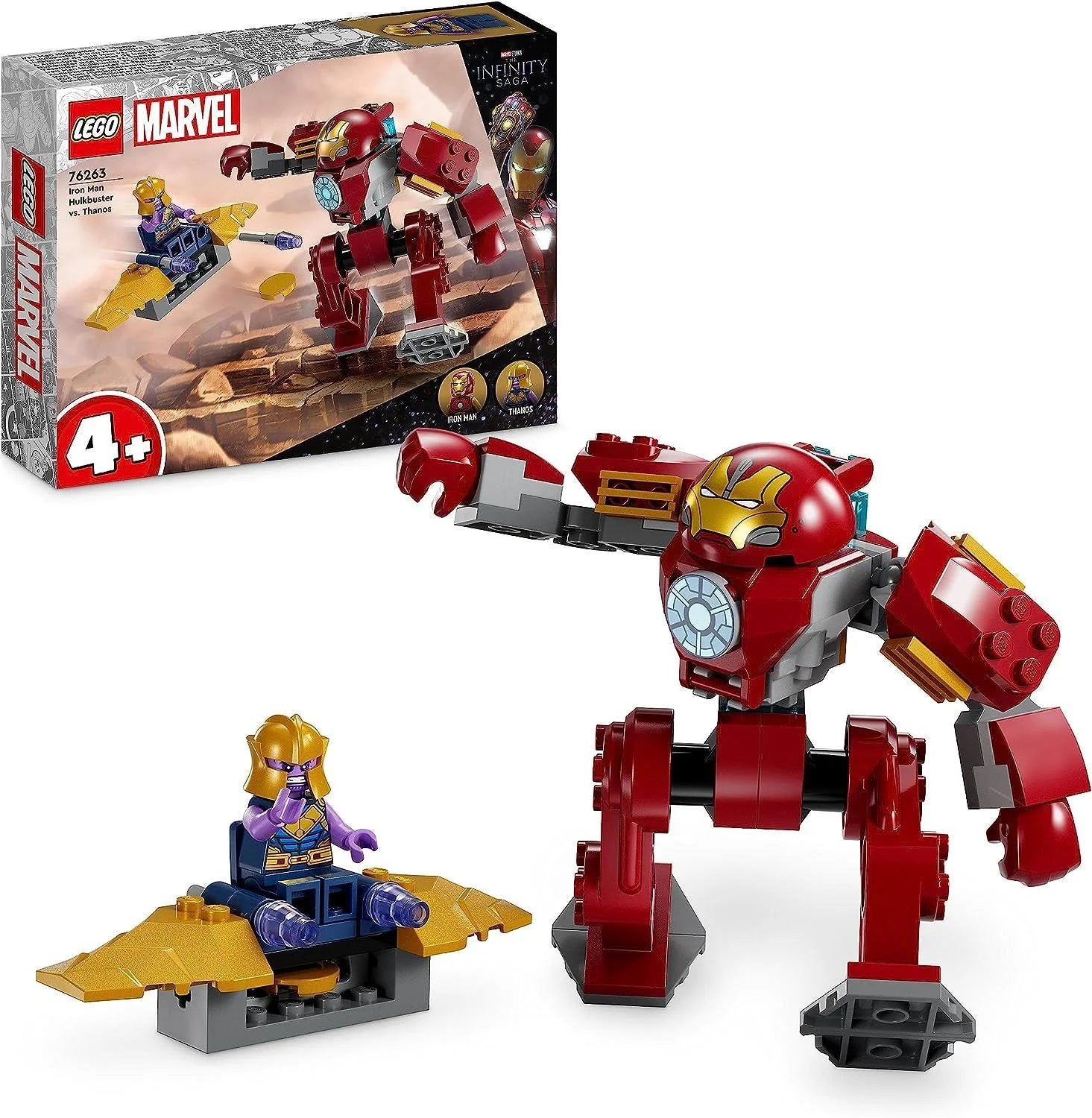 Lego Marvel Iron Man Hulkbuster Thanosa Karşı 76263 | Toysall