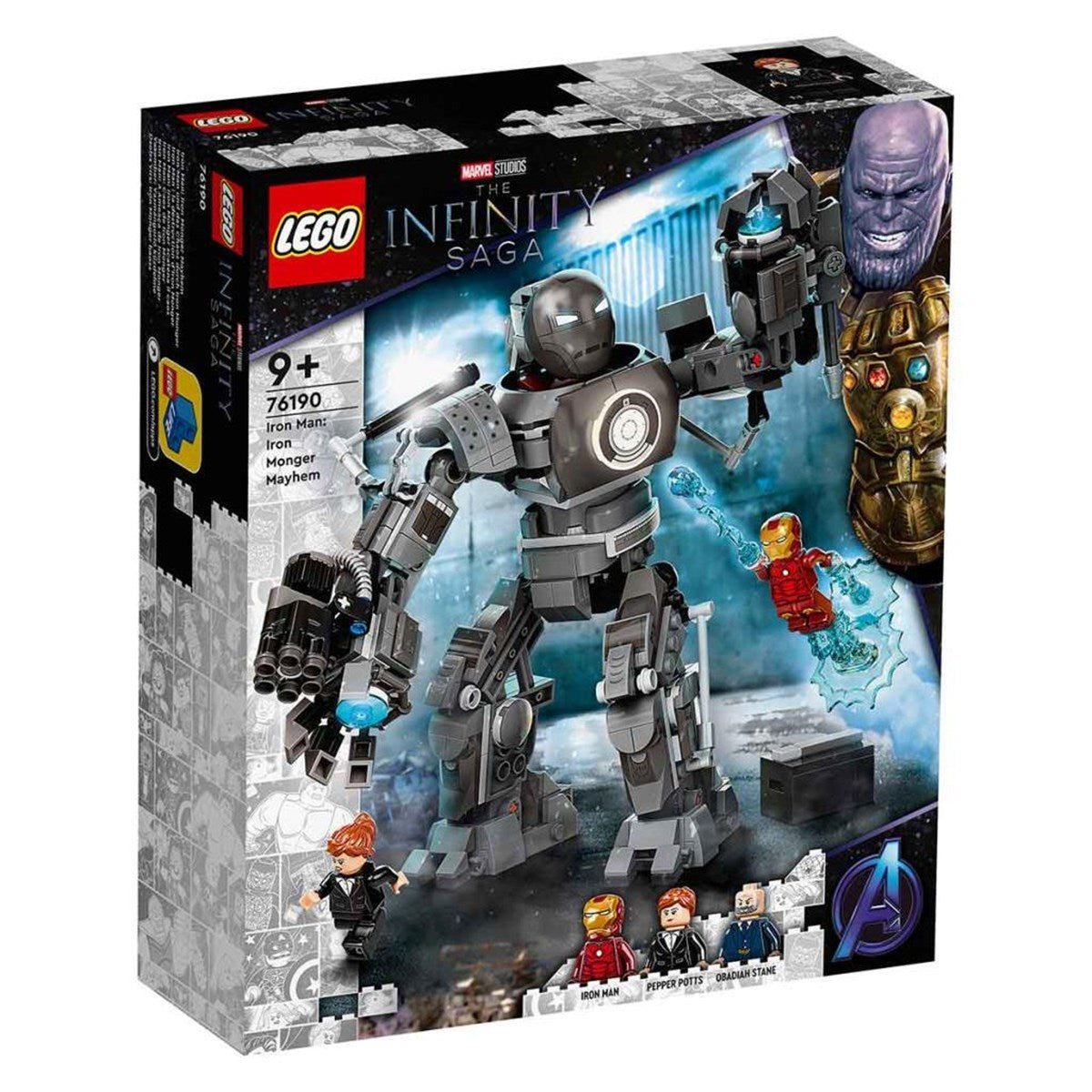 Lego Marvel Iron Man: Iron Monger Kaosu 76190 | Toysall
