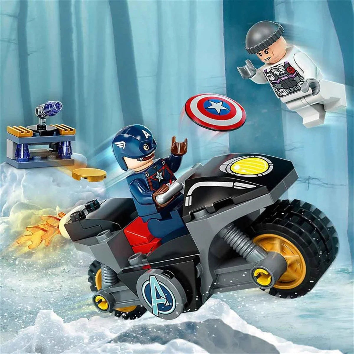 Lego Marvel Kaptan Amerika ve Hydra Karşılaşması 76189 | Toysall