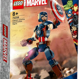 Lego Marvel Kaptan Amerika Yapım Figürü 76258 | Toysall