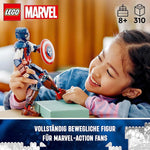 Lego Marvel Kaptan Amerika Yapım Figürü 76258 | Toysall