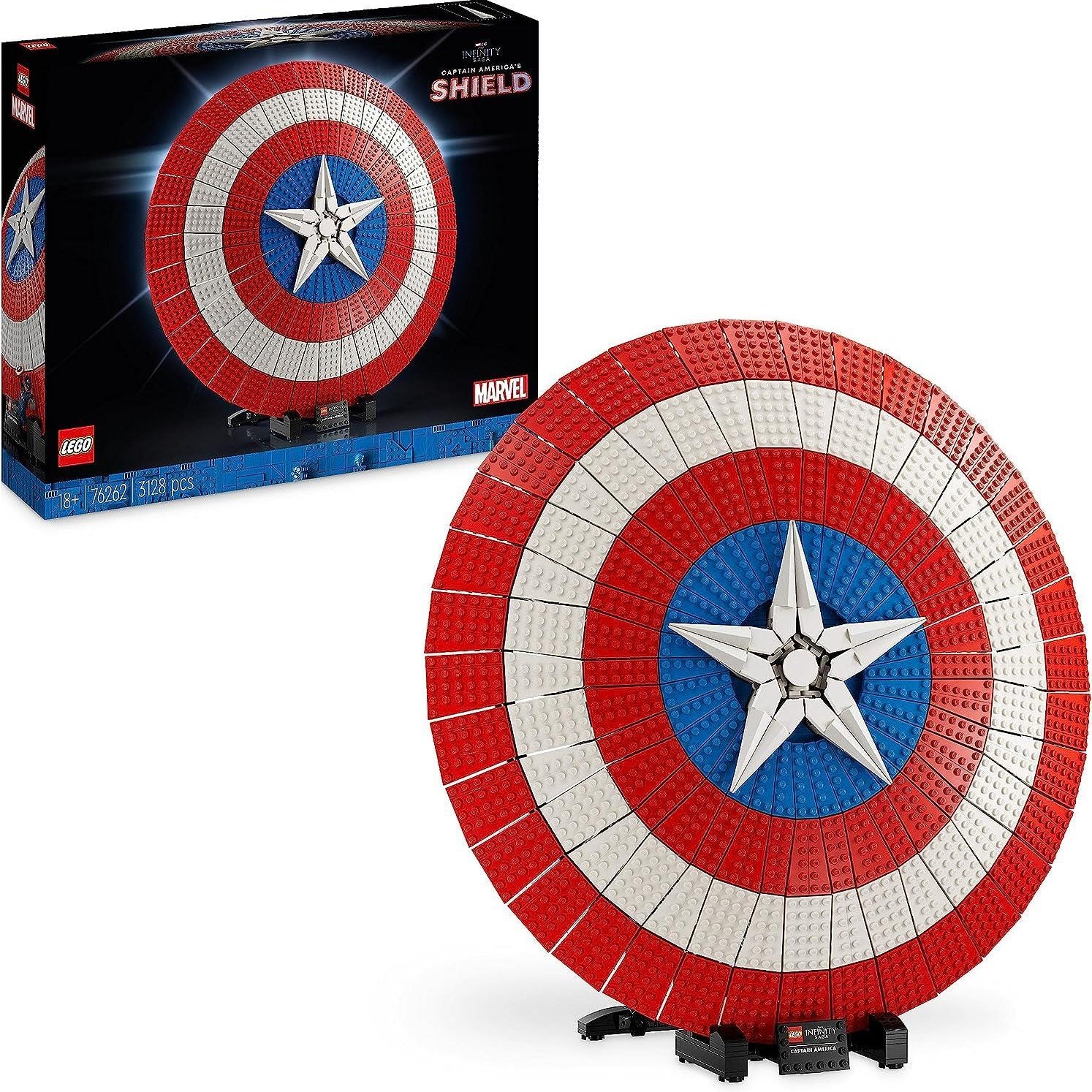 Lego Marvel Kaptan Amerikanın Kalkanı 76262 | Toysall